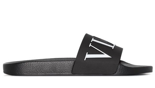 mens black slide