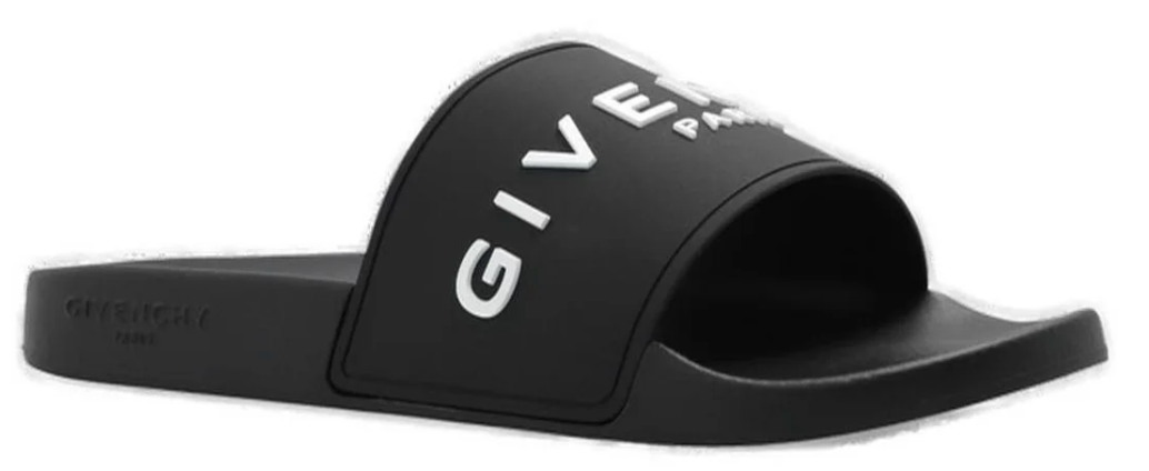 mens black slide