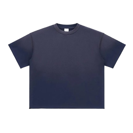 Sun Fade Raw Edge T-Shirt
