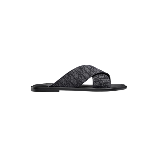 mens black slide