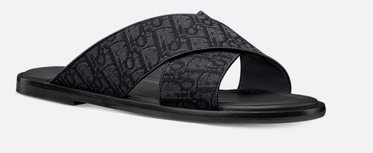 mens black slide