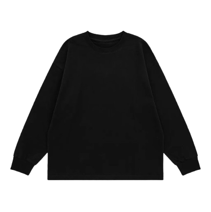 Kids' Quick-Dry Cotton Long-Sleeve Tee