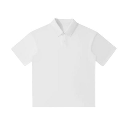 Drop Shoulder Short-Sleeve Polo