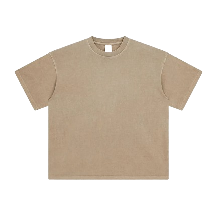 Enzyme Washed T-Shirt