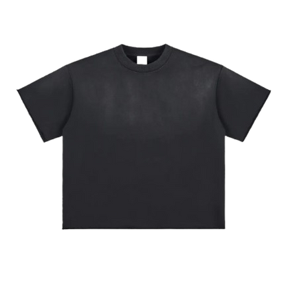 Sun Fade Raw Edge T-Shirt
