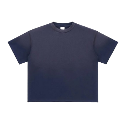 Sun Fade Raw Edge T-Shirt