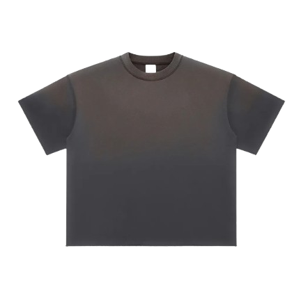 Sun Fade Raw Edge T-Shirt