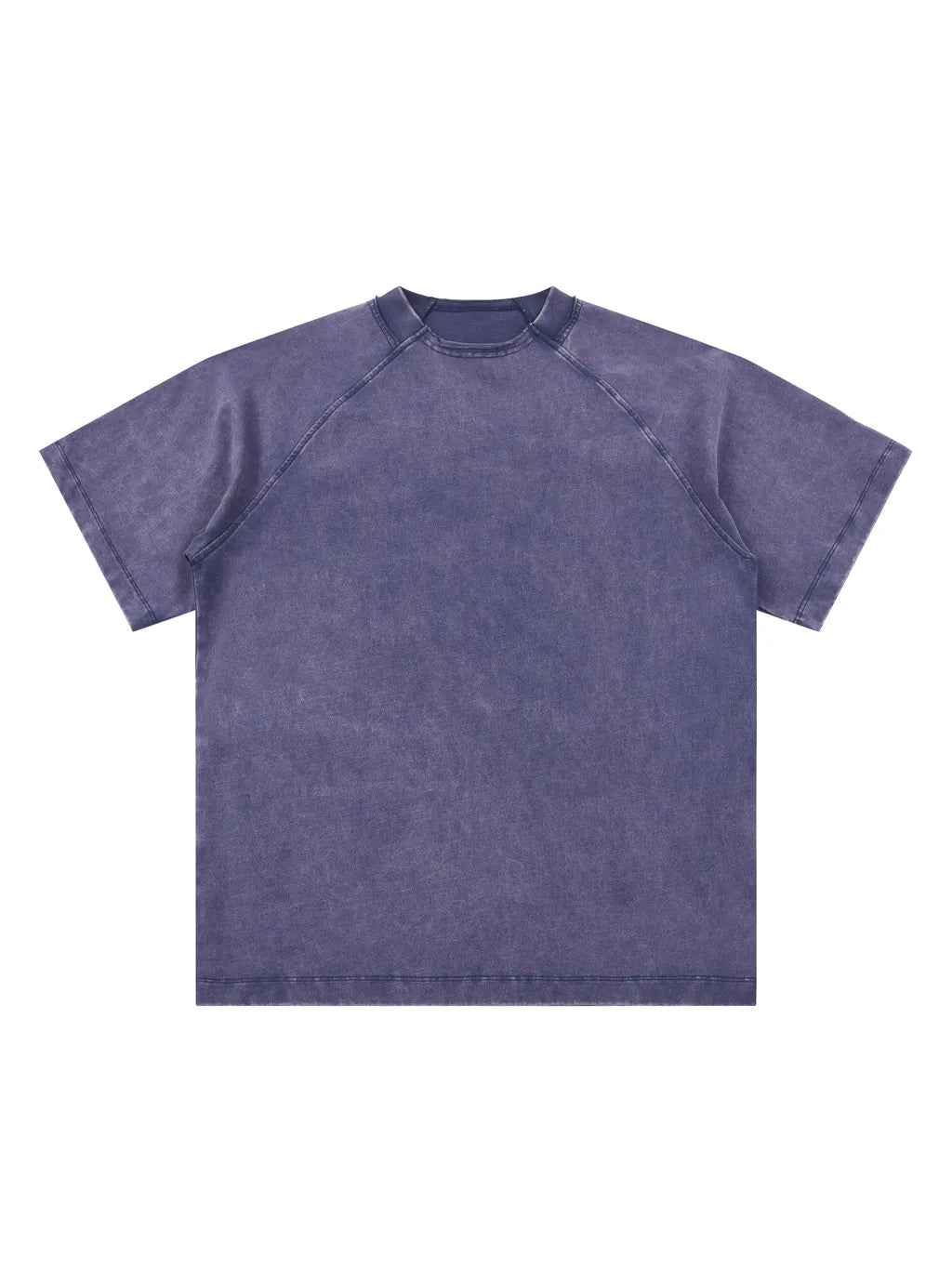 Vintage Washed Raglan Cotton T-Shirt