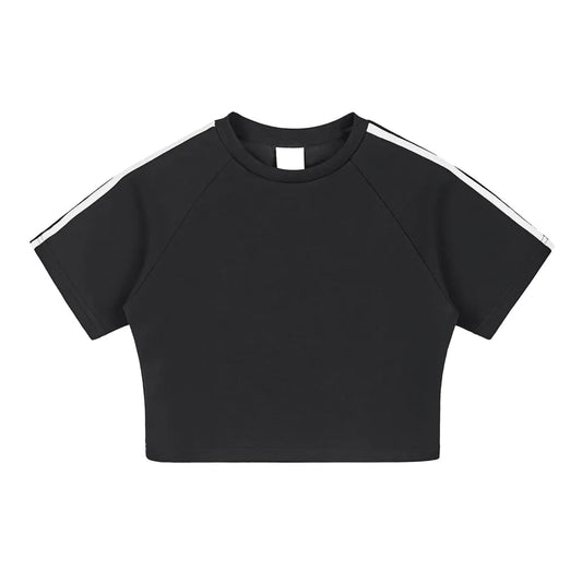 Taped Cooling Performance Crop Top