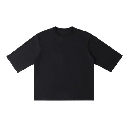 Essential Half Sleeve Ribbed T-Shirt