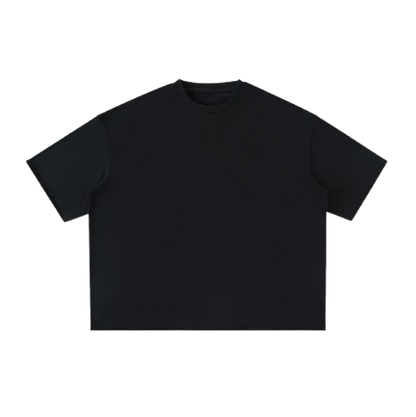 Washed Rolled Hem Half Sleeve T-Shirt