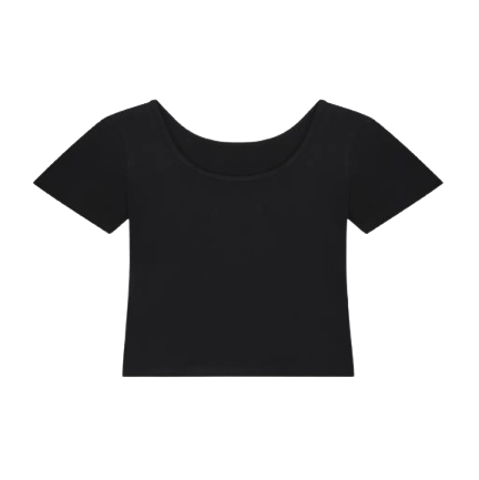 Essential Cotton Bodycon Crop Top