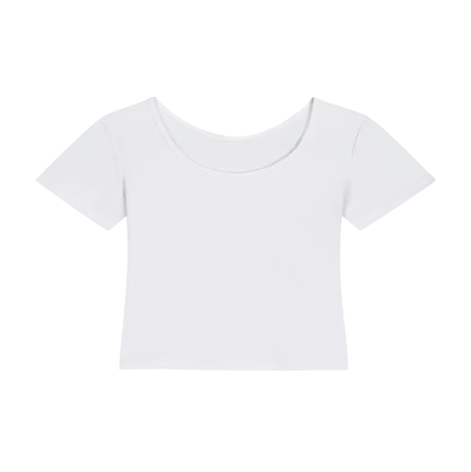 Essential Cotton Bodycon Crop Top