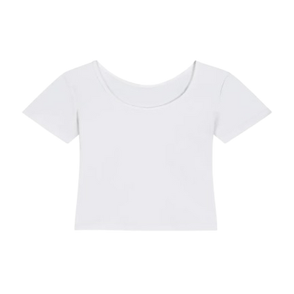 Essential Cotton Bodycon Crop Top