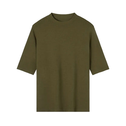 Essential Mock Neck Short Sleeve T-Shirt
