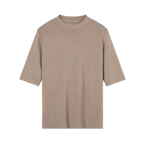 Essential Mock Neck Short Sleeve T-Shirt