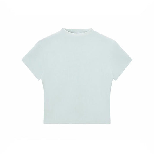 Essential Slim Fit Mock Neck T-Shirt