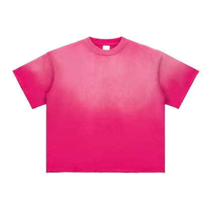 Sun Fade Raw Edge T-Shirt